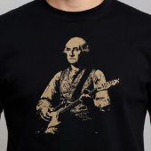 ギターを弾くジョージ・ワシントン Tシャツ