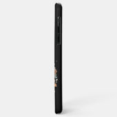 ギターを弾く狐 ワイルドフラワー コットンコア カスタム Case-Mate iPhoneケース (裏面/左)
