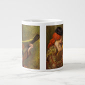 『ギターを持つ若いスペインの女性』（ギターをもつわかいスペインのじょせい、仏: Jeune femm ジャンボコーヒーマグカップ (正面)