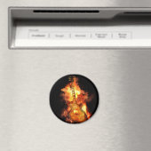 ギターを燃やす マグネット (インサイチュ (食洗機))