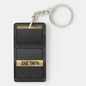 ギターアンプ(名前をカスタムする) キーホルダー (裏面)