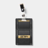 ギターアンプ(名前をカスタムする)  バッジ (正面 （クリップ付）)