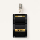 ギターアンプ(名前をカスタムする) バッジ (正面クリップ)