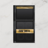 ギターアンプ(名前をカスタムする) 名刺 (裏面)