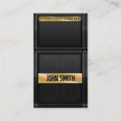 ギターアンプ(名前をカスタムする) 名刺 (正面)