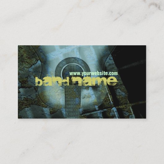 ギターアートファンタジー名刺 名刺 (裏面)