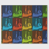 ギターアートラッピング紙 ラッピングペーパー (フラット)