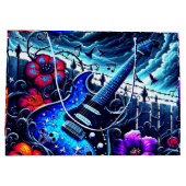 ギターアートー ラージペーパーバッグ (裏面)