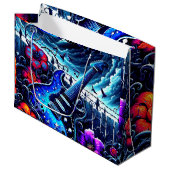 ギターアートー ラージペーパーバッグ (正面アングル)