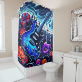 ギターアート シャワーカーテン (インサイチュ)
