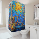 ギターアート シャワーカーテン (インサイチュ)