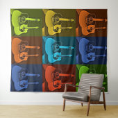 ギターアート タペストリー (インサイチュ(横))