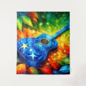 ギターアート タペストリー (正面)