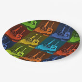 ギターアート ペーパープレート (アングル)