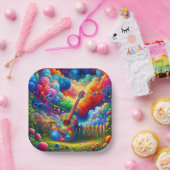 ギターアート ペーパープレート (パーティー)