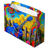 ギターアート ラージペーパーバッグ (裏面アングル)
