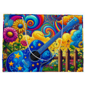 ギターアート ラージペーパーバッグ (裏面)