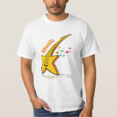 ギターアート Tシャツ (正面)