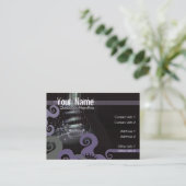 ギターアートMUSiC名刺 名刺 (スタンド正面)