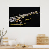 ギターイメージポスター ポスター (キッチン)