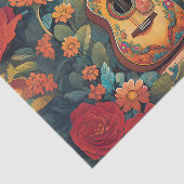 ギターインザガーデンデコページティッシュペーパー 薄葉紙 (詳細)