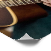 ギターカッコいいー ポスター (角)