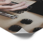 ギターカッコいいー ポスター (角)