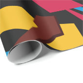 ギターカラフルー ラッピングペーパー (ロールコーナー)