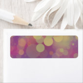 ギターガールこうもりバー(ユダヤ教の)バル・ミツバープリント自分のテーブル ラベル (インサイチュ)