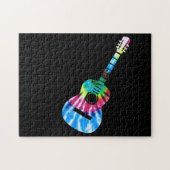 ギターギタリストギフト ジグソーパズル (横)
