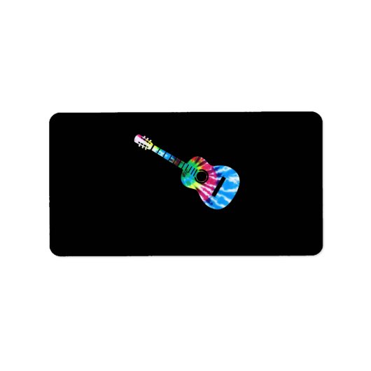 ギターギタリストギフト ラベル (正面)