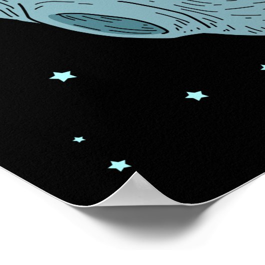 ギターギフトキッズミュージックエレクトリックバスギター ポスター (角)