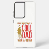 ギターギフトクールでパパを過小評価しない SAMSUNG GALAXYケース (裏面)
