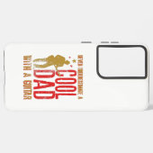 ギターギフトクールでパパを過小評価しない SAMSUNG GALAXYケース (左側面)