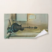 ギターギフトパパ ハンドタオル (ハンドタオル)