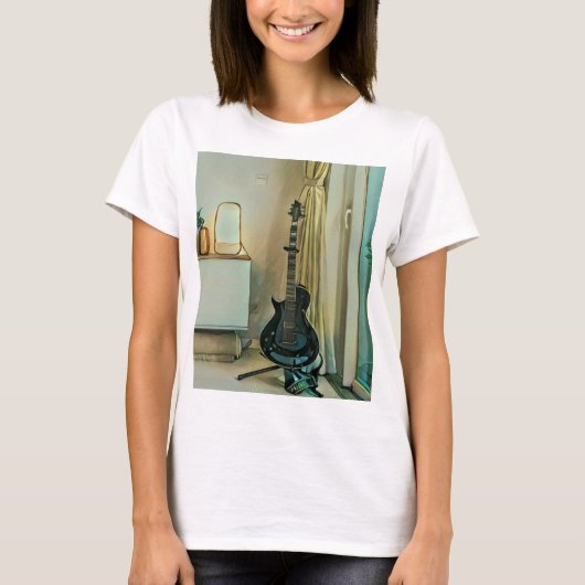 ギターギフトパパ Tシャツ (正面)