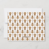 ギタークラシカルミュージカル ノートカード (裏面)