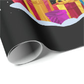 ギタークリスマスツリーおもしろい ラッピングペーパー (ロールコーナー)