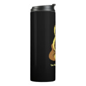 ギターグラフィックミュージシャン音楽テーマ タンブラー (回転左)