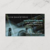 ギターグランジファンタジー縦型名刺 名刺 (裏面)