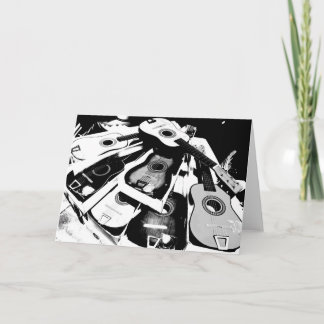 ギターグリーティングカード – 001 カード