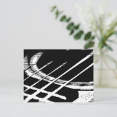 ギターグリーティングポストカード ポストカード (スタンド正面)