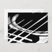 ギターグリーティングポストカード ポストカード (正面/裏面)