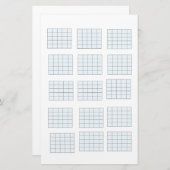 ギターコード紙 便箋 (正面/裏面)