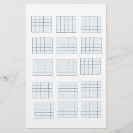 ギターコード紙 便箋