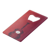 ギターコーブ クレジットカード栓抜き (正面アングル)