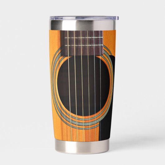 ギターサウンドホパーソナライズされたール 保温保冷タンブラー (左面)