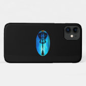 ギターサンセットスカイツリーズシティレイクリフレクション Case-Mate iPhoneケース (裏面(横))