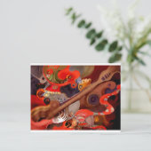 ギターシャマンバイアルブルーノ* ポストカード (スタンド正面)