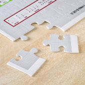 ギターシンボルの周期表パズル ジグソーパズル (側面)